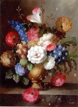 unknow artist Floral, beautiful classical still life of flowers.091 France oil painting art